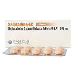 SALAZODINE-EC 500MG TAB
