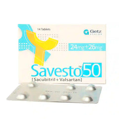 SAVESTO 50 TAB 24+26MG