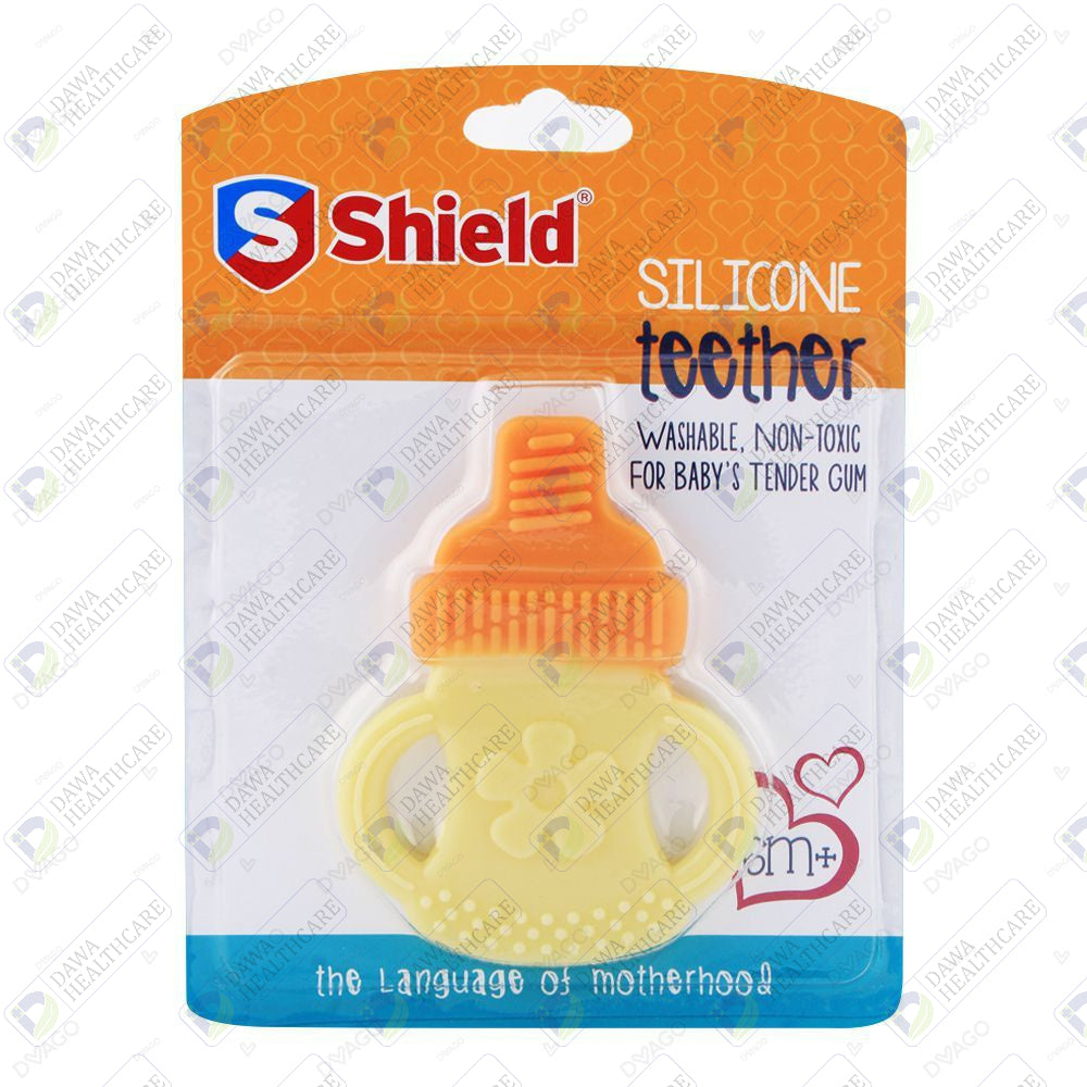 SHIELD SILICONE TEETHER