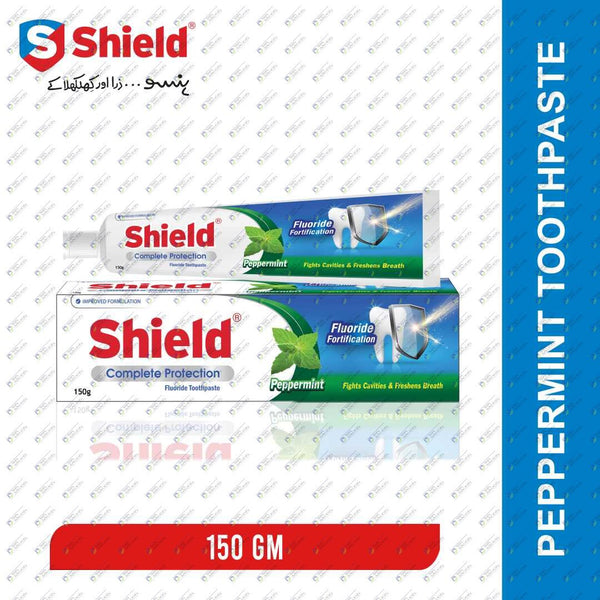 SHIELD TP PEPPERMINT 150GM