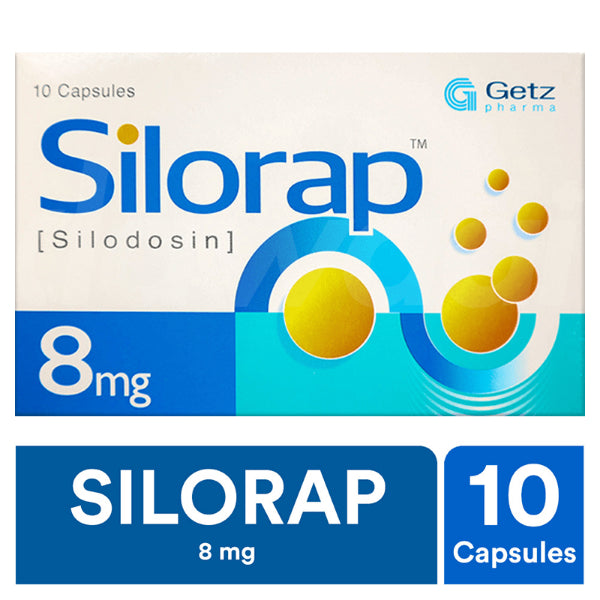 SILORAP 8MG CAPS 10S