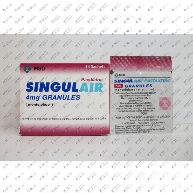 SINGULAIR 4MG SACHET