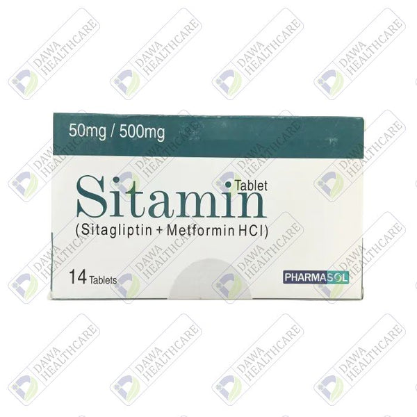 SITARMIN 50MG+500MG TAB