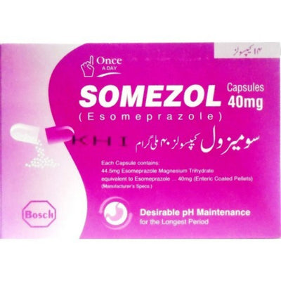 SOMEZOL 40MG CAP