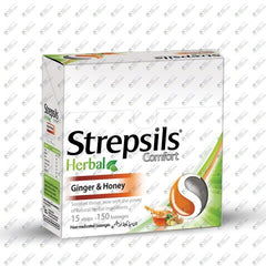 STREPSILS GINGER & HONEY