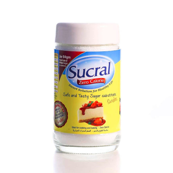 SUCRAL GLASS JAR 84GM