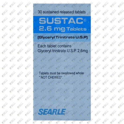 SUSTAC 2.6MG TAB