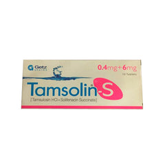 TAMSOLIN-S TAB 0.4MG+ 6MG