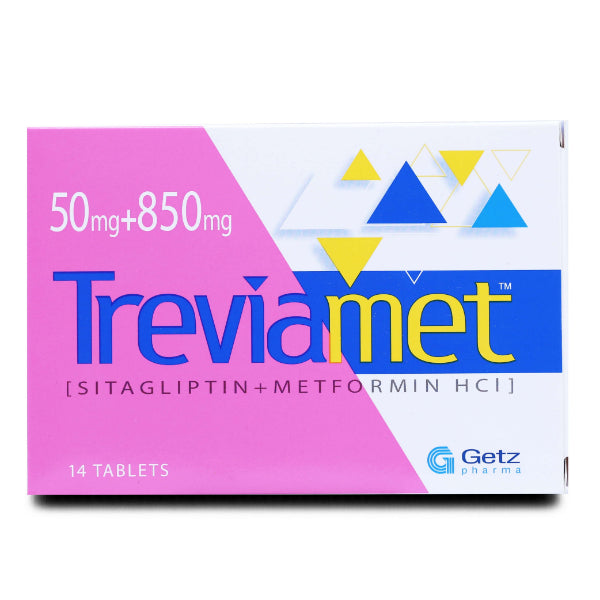 TREVIAMET 50/850MG TAB