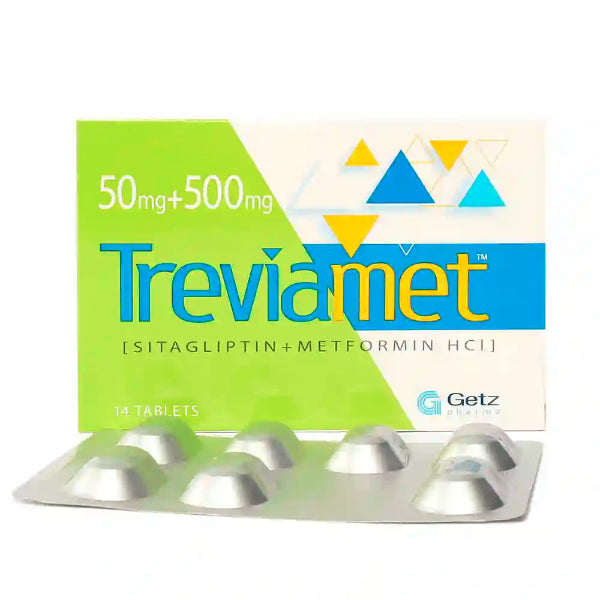 TREVIAMET 50MG+500MG TAB