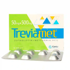 TREVIAMET 50MG+500MG TAB