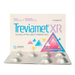TREVIAMET XR 50MG+1000MG TAB