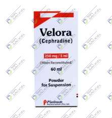 VELORA 250MG SUSP
