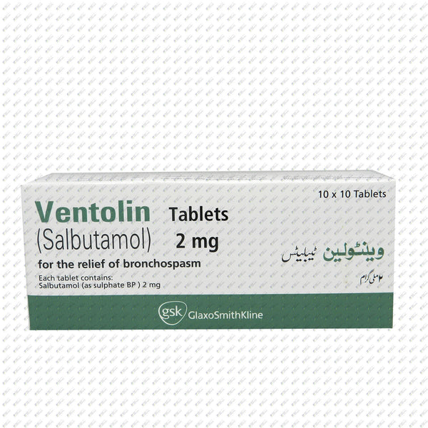 VENTOLIN 2MG TAB