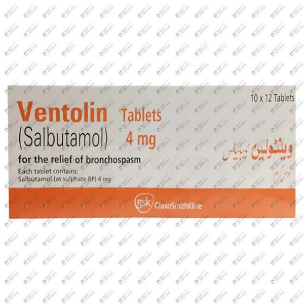 VENTOLIN 4MG TAB