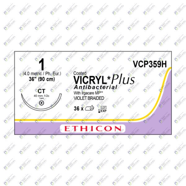 VICRYL 1 (90CM)RB