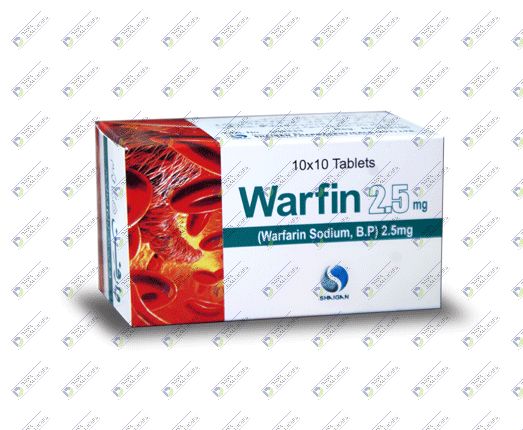 WARFIN 2.5MG TAB