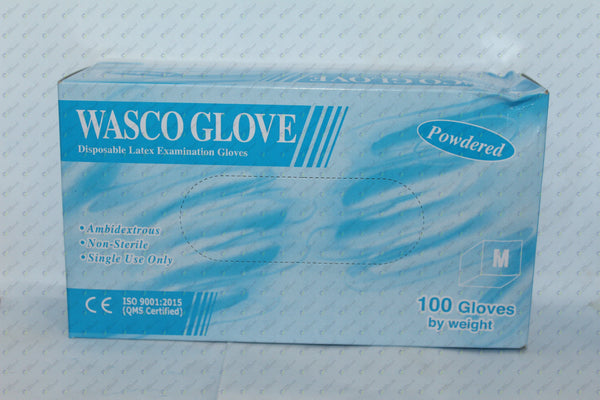 WASCO EXAMINATION GLOVES (M)