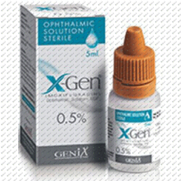 X-GEN 0.5% EYE DROPS