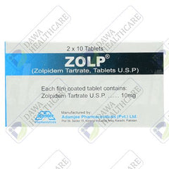 ZOLP 10MG TAB 20S